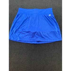 Badger Sport Blue‎ Athletic Skort Size M Tennis Golf Running Skirt Shorts